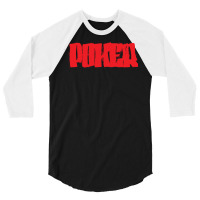 Poker Girl 3/4 Sleeve Shirt | Artistshot