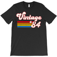 Vintage 1984 Birthday  Retro 84 Birthday   Cool T-shirt | Artistshot