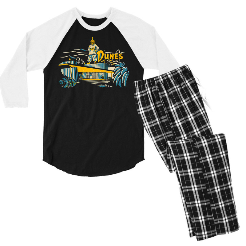 Dunes Summer Men's 3/4 Sleeve Pajama Set | Artistshot