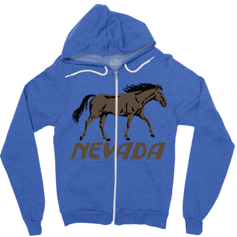 Nevada Design Music Zipper Hoodie | Artistshot