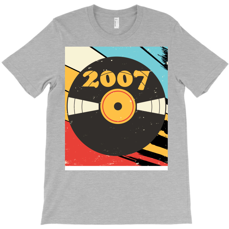 Vintage Retro 2007 Birthday  Vinyl Music Love T-Shirt by valvikjbogi | Artistshot