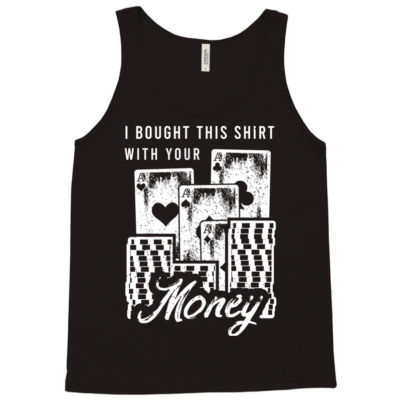 Funny Poker Gambling Outfit For A Gambler Red Tank Top | Artistshot