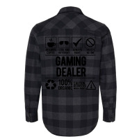 Gaming Dealer Job Black Travel Flannel Shirt | Artistshot