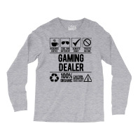 Gaming Dealer Job Black Travel Long Sleeve Shirts | Artistshot