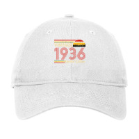 Vintage 1936 Birthday  Limited Edition 1936 Birthd Adjustable Cap | Artistshot