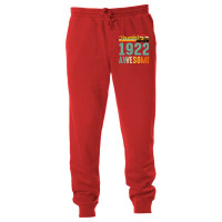 December 1922 Birthday Gift  Vintage December 1922 Unisex Jogger | Artistshot