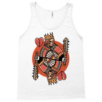 King Heart Breaker Blue Tank Top | Artistshot