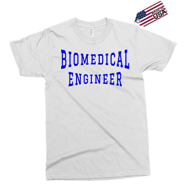 Biomedical Engineer In Blue Color Text Stars Exclusive T-shirt by maneulmieyrac | Artistshot