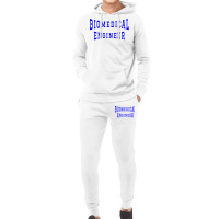 Biomedical Engineer In Blue Color Text Stars Hoodie & Jogger Set | Artistshot