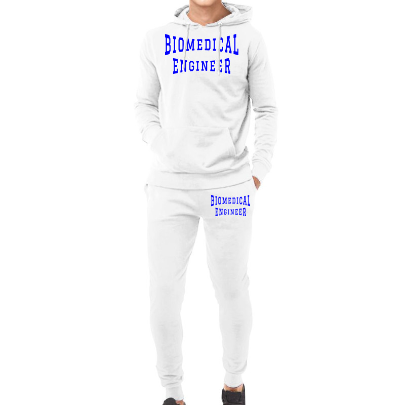 Biomedical Engineer In Blue Color Text Stars Hoodie & Jogger set by maneulmieyrac | Artistshot