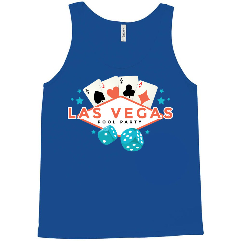 Las Vegas Pool Party Yellow Tank Top by tulgarluksasi | Artistshot