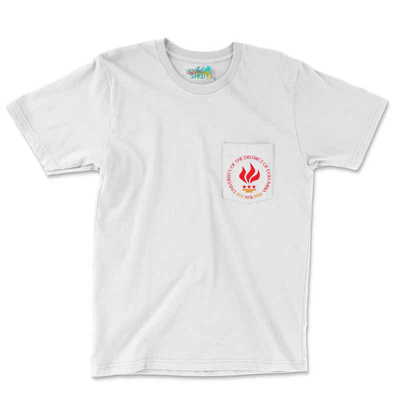 University Of The District Of Columbia Pocket T-Shirt by tonyleo | Artistshot