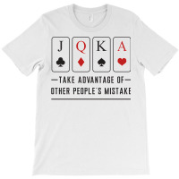 Poker Cards Casino Card Playing Day Gift Aesthetic T-shirt | Artistshot