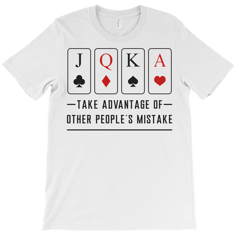 Poker Cards Casino Card Playing Day Gift Aesthetic T-shirt | Artistshot