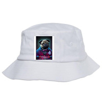 Pug Casino Fancy Dog Gambler Boy Bucket Hat | Artistshot