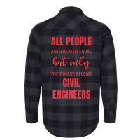 Funny Civil Engineer Quote Trending Flannel Shirt | Artistshot