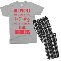 Funny Civil Engineer Quote Trending Men's T-shirt Pajama Set | Artistshot