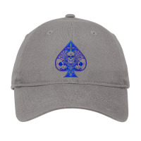 Ace Of Spades Blue Trending Adjustable Cap | Artistshot