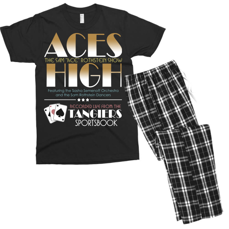 Aces High The Sam Rothstein Show Nature Men's T-shirt Pajama Set | Artistshot