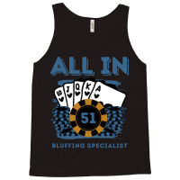 All In St Poker Casino Years Old Poker Gambler Bir Tank Top | Artistshot