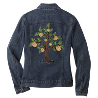 Cookie Tree Girl Ladies Denim Jacket | Artistshot