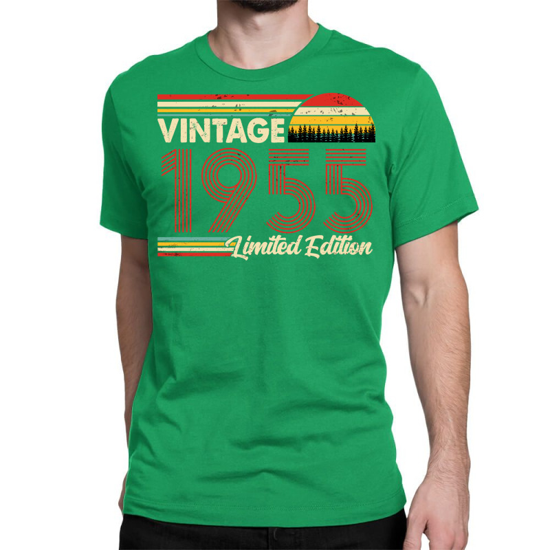 Vintage 1955 Birthday  Limited Edition 1955 Birthd Classic T-shirt by oskenmullerw | Artistshot