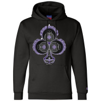 Delicate Ace Of Clubs 70s Champion Hoodie | Artistshot