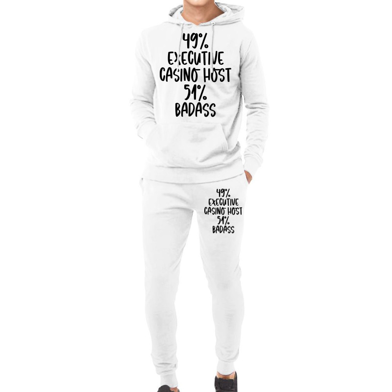 Executive Casino Host 51 Badass Design Hoodie & Jogger Set | Artistshot