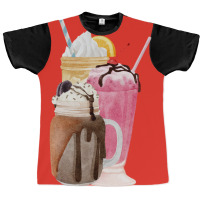 Milkshakes Summer Aesthetic Graphic T-shirt | Artistshot