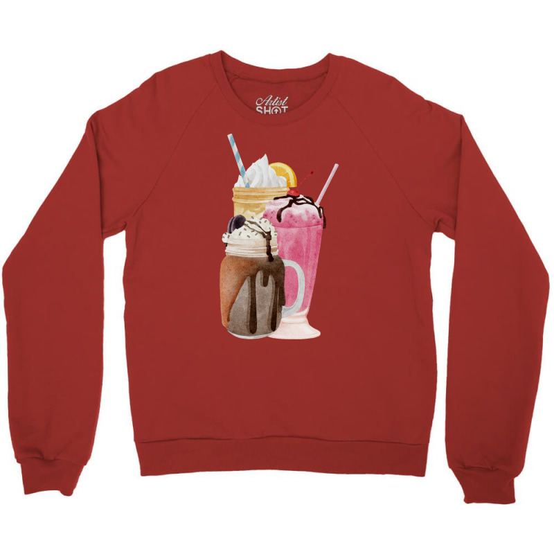 Milkshakes Summer Aesthetic Crewneck Sweatshirt | Artistshot