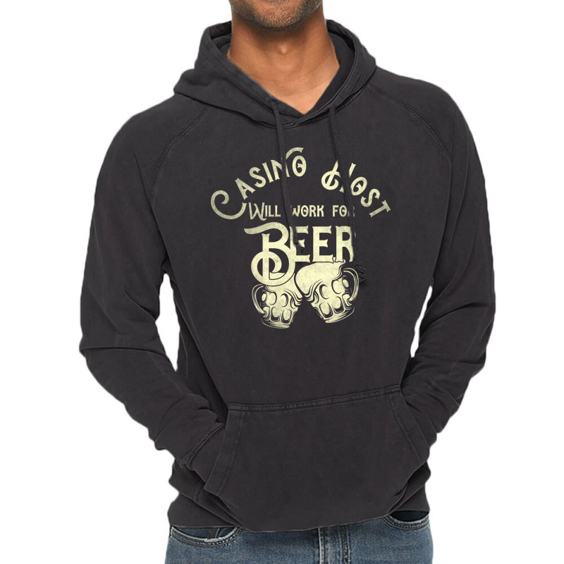 Casino Host Job Gift Perfect Fitting Present For M Vintage Hoodie | Artistshot