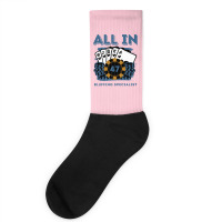 All In 47 47th Poker Casino 47 Years Old Poker Gam Socks | Artistshot