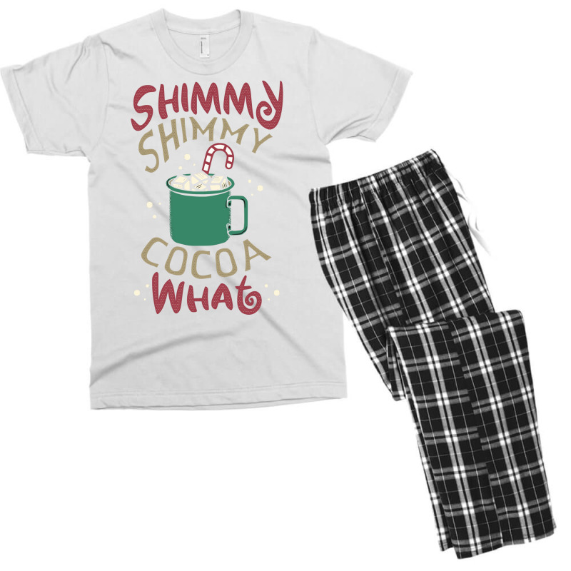 Shimmy Shimmy Cocoa What Aesthetic Men's T-shirt Pajama Set | Artistshot