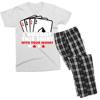 Casino Poker Vegas Omaha Texas Holdem Gambler Trav Men's T-shirt Pajama Set | Artistshot