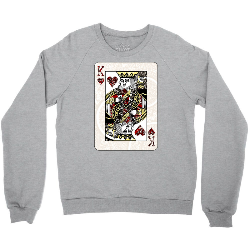 King Of Hearts Nature Crewneck Sweatshirt | Artistshot