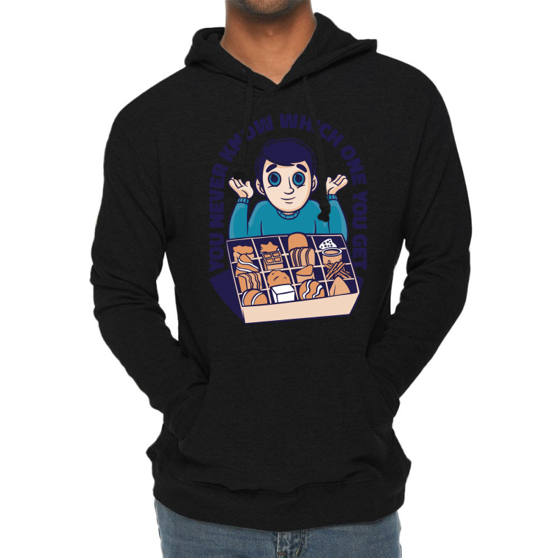 Man And Chocolate Box Boy Lightweight Hoodie by leixochairih | Artistshot