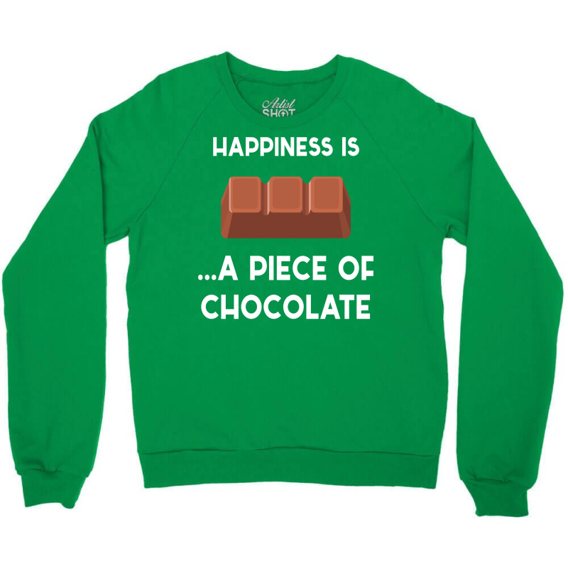 Piece Of Chocolate Chocolate Trending Crewneck Sweatshirt by setecaayoziey | Artistshot