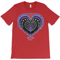 Delicate Ace Of Hearts Girl T-shirt | Artistshot