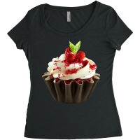 My Favorite Muffin Red Women's Triblend Scoop T-shirt | Artistshot