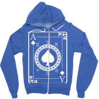 Playing Cards Summer Zipper Hoodie | Artistshot