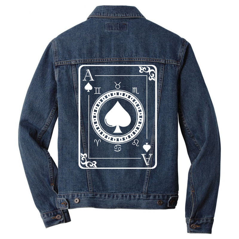 Playing Cards Summer Men Denim Jacket | Artistshot