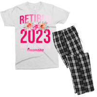 Retirement Gifts For Women 2023 Funny Retired 2023 Men's T-shirt Pajama Set | Artistshot