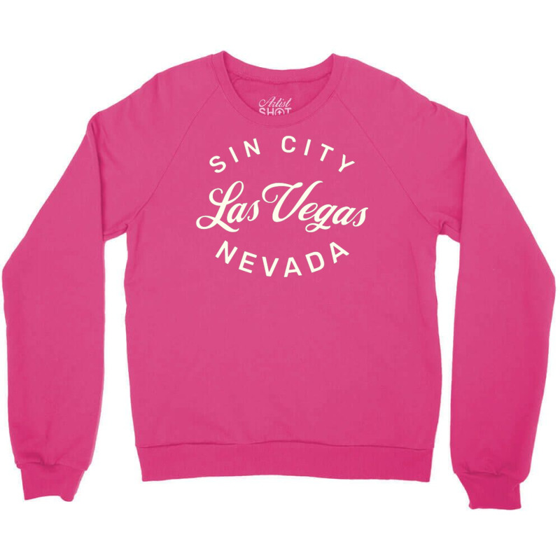 Sin City Las Vegas Nevada Funny Crewneck Sweatshirt | Artistshot