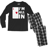 Im All In Cute Men's Long Sleeve Pajama Set | Artistshot