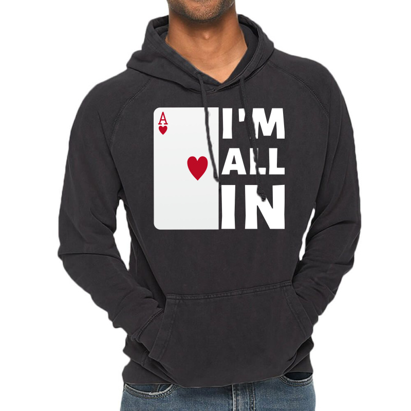 Im All In Cute Vintage Hoodie | Artistshot