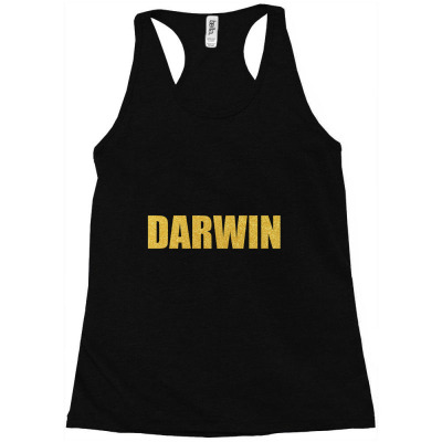 Darwin Shirt, Darwin Mug, Bronte Gifts, Charles Robert Darwin... Racerback Tank Designed By Word Power