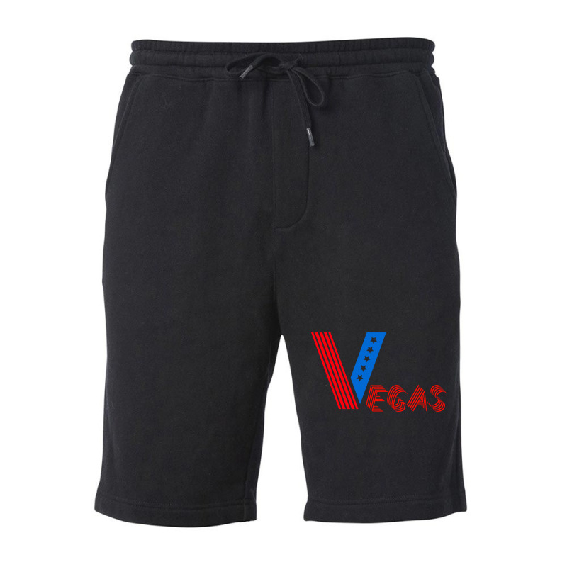 Vegas Usa Funny Fleece Short | Artistshot