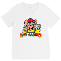 Rat Casino Summer V-neck Tee | Artistshot