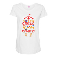 Circus Monkeys Trending Maternity Scoop Neck T-shirt | Artistshot