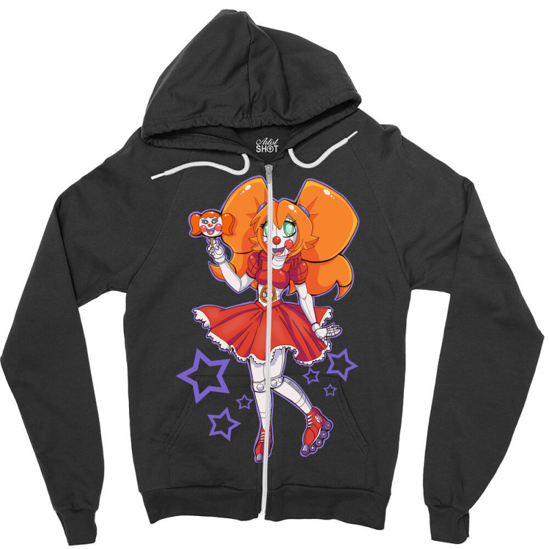 Circus Ba Boy Zipper Hoodie by skiillgancy9 | Artistshot